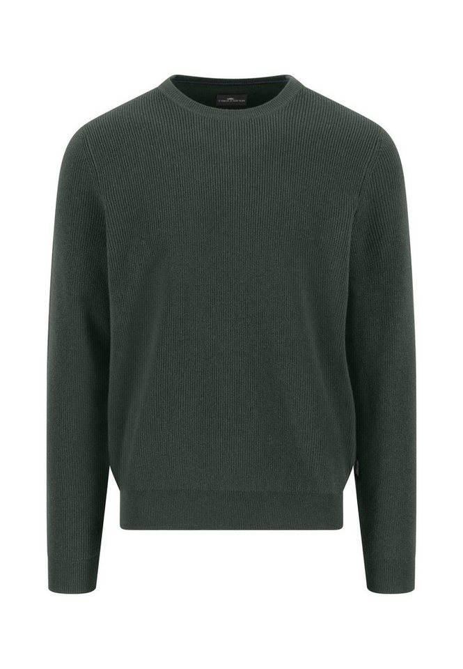 FYNCH-HATTON Strickpullover O-Neck, structure, Merino Cashmere von FYNCH-HATTON