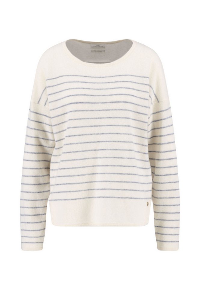 FYNCH-HATTON Strickpullover PULLOVER CREWNECK STRIPE CASHMERE von FYNCH-HATTON