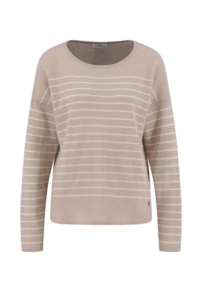 FYNCH-HATTON Strickpullover PULLOVER CREWNECK STRIPE CASHMERE von FYNCH-HATTON