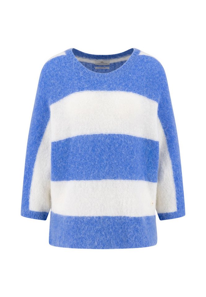 FYNCH-HATTON Strickpullover Pullover Hairy Stripe - Casual Fit von FYNCH-HATTON