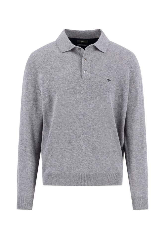 FYNCH-HATTON Strickpullover Polo, Longsleeve, Merino Cashmere von FYNCH-HATTON