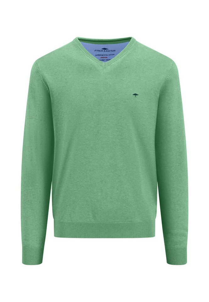 FYNCH-HATTON Strickpullover Pullover Strickpullover V-Neck (1-tlg) von FYNCH-HATTON