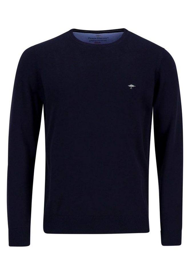 FYNCH-HATTON Strickpullover Strickpullover Pullover R-Neck (1-tlg) von FYNCH-HATTON