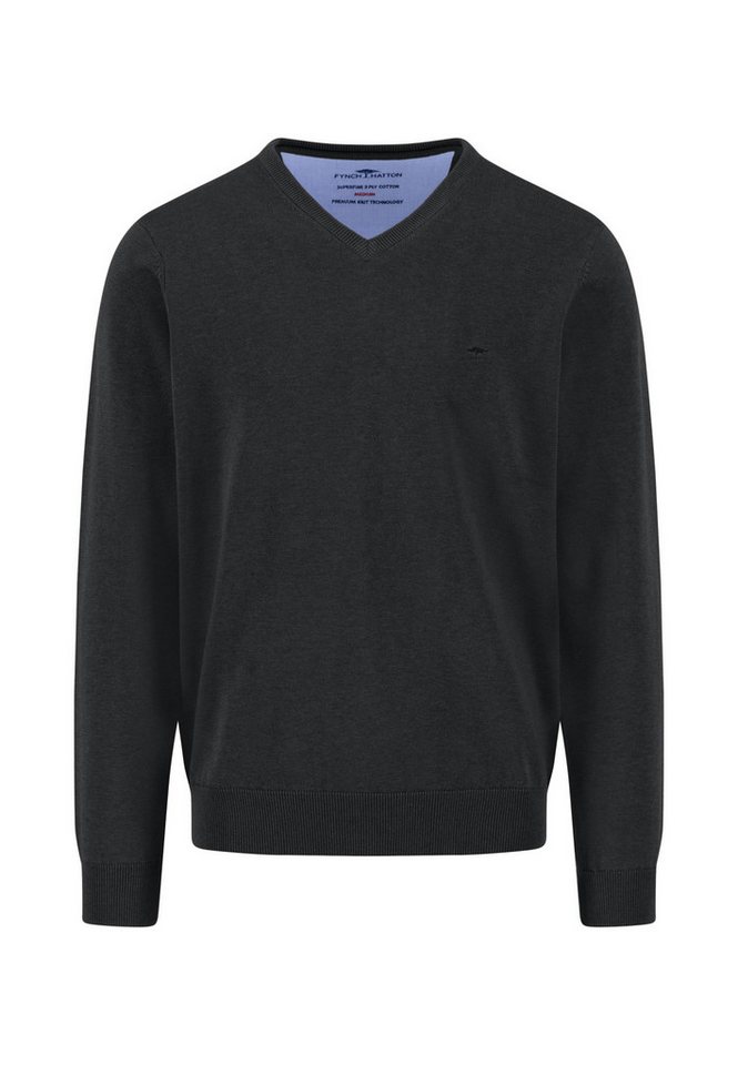 FYNCH-HATTON V-Ausschnitt-Pullover V-Neck, Superfine von FYNCH-HATTON