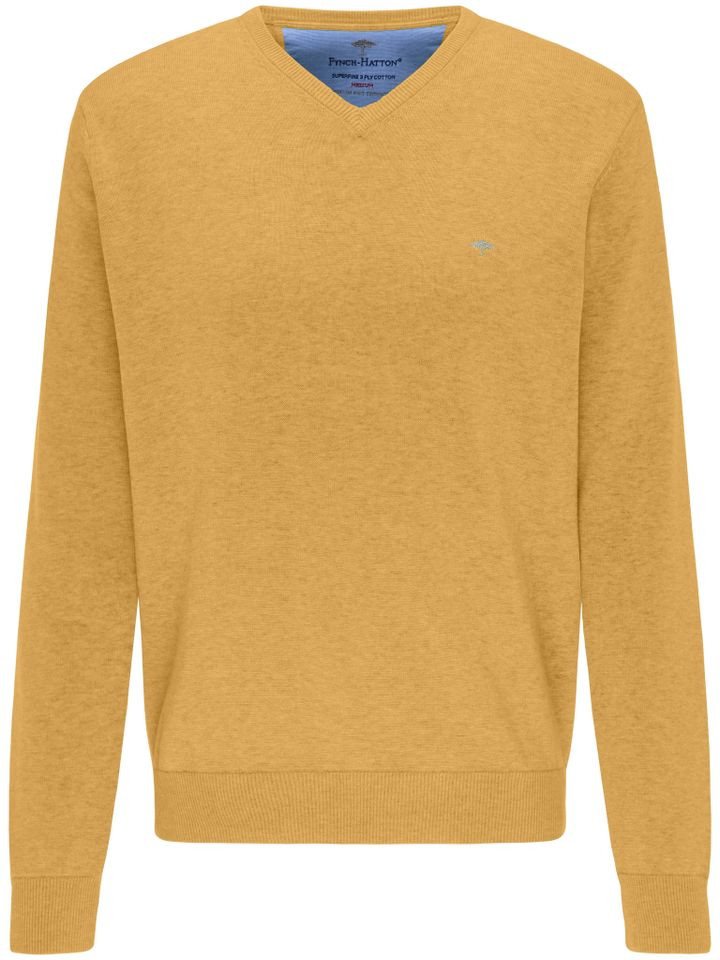FYNCH-HATTON Strickpullover - V-Neck Pullover - Fein Strickpullover von FYNCH-HATTON