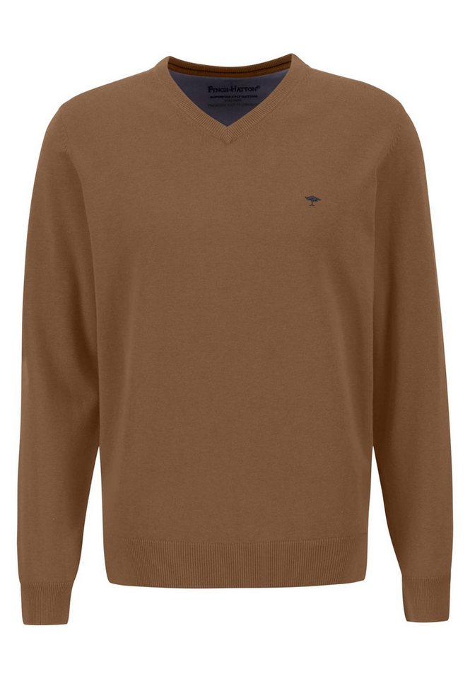 FYNCH-HATTON Strickpullover - V-Neck Pullover - Sweatshirt - klassisch von FYNCH-HATTON