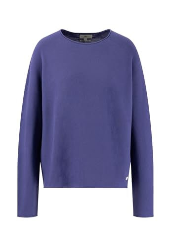 FYNCH-HATTON Strickpullover aus Baumwolle mit weiten Ärmeln Blue Purple/S von FYNCH-HATTON