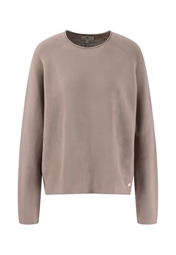 FYNCH-HATTON Strickpullover aus Baumwolle mit weiten Ärmeln Summer Taupe/XL von FYNCH-HATTON