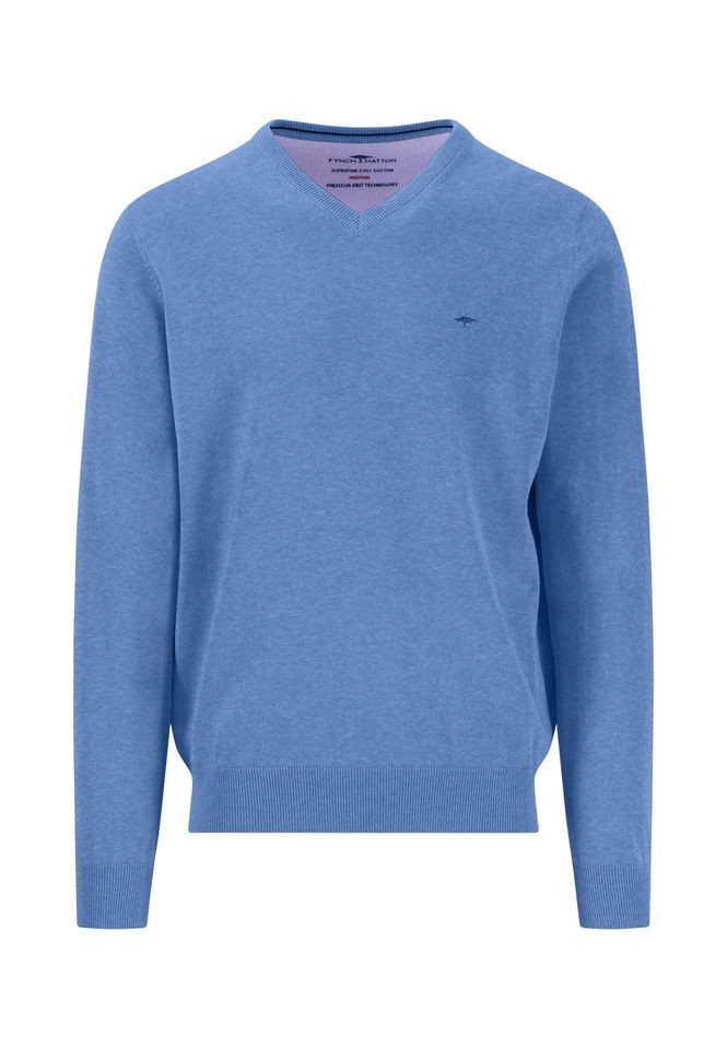 FYNCH-HATTON Strickpullover - klassischer Pullover mit V Ausschnitt von FYNCH-HATTON