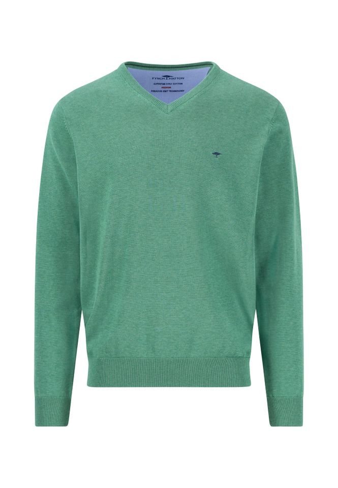 FYNCH-HATTON Strickpullover - klassischer Pullover mit V Ausschnitt von FYNCH-HATTON