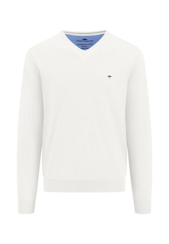 FYNCH-HATTON Strickpullover - klassischer Pullover mit V Ausschnitt von FYNCH-HATTON