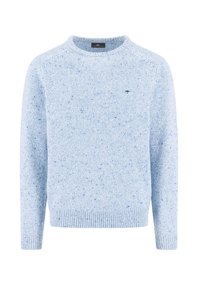 FYNCH-HATTON Strickpullover meliert, mit Rundhals von FYNCH-HATTON
