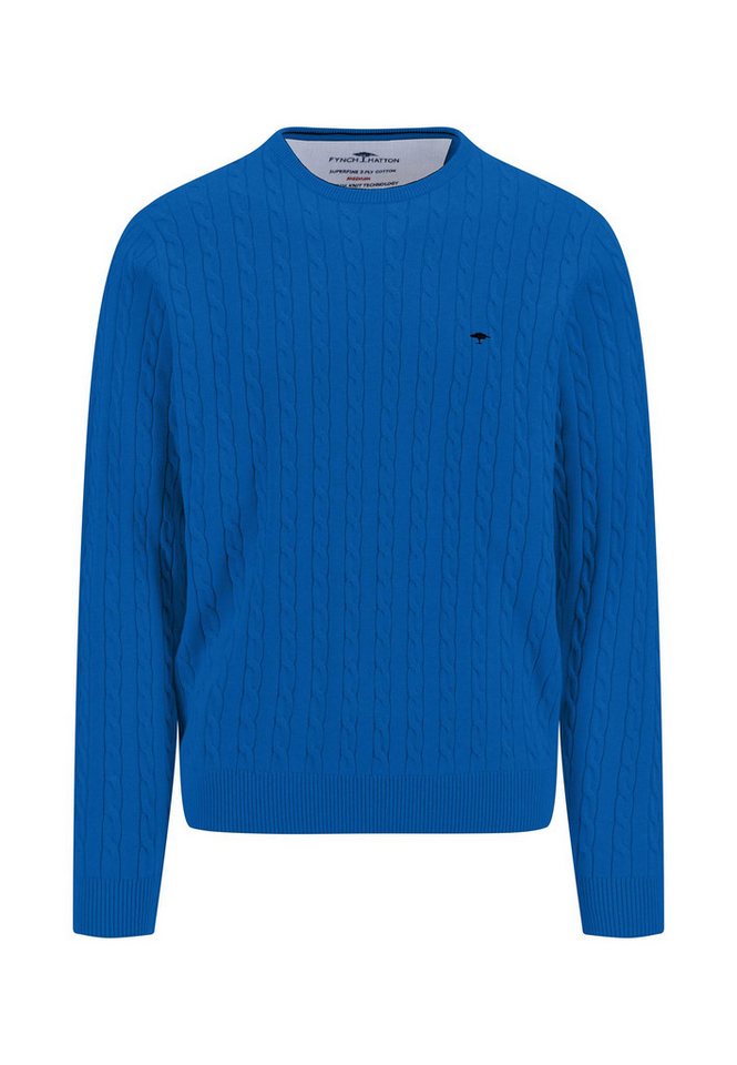 FYNCH-HATTON Strickpullover mit Logo Stickerei von FYNCH-HATTON