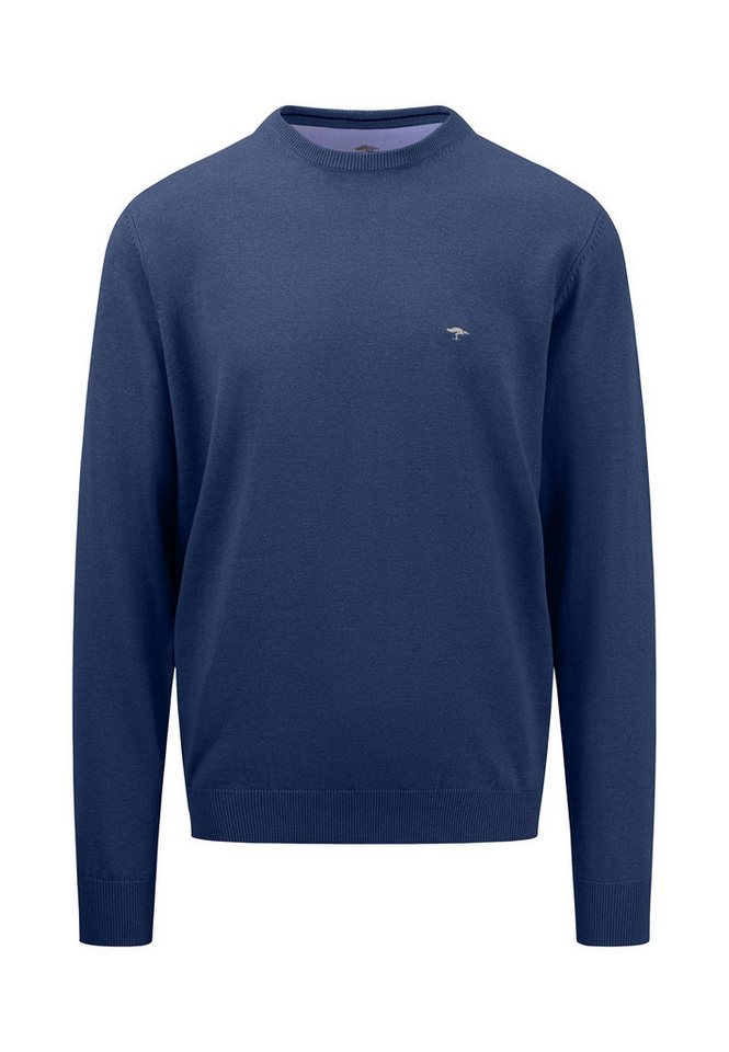 FYNCH-HATTON Strickpullover mit Stickerei auf der Brust von FYNCH-HATTON
