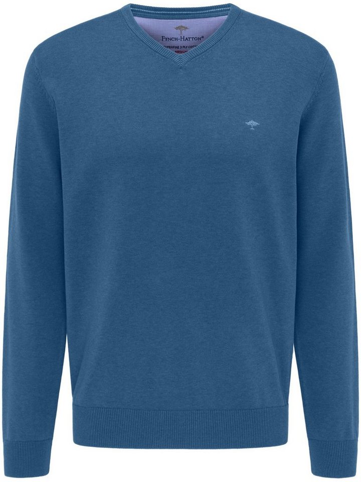 FYNCH-HATTON Strickpullover FYNCH-HATTON Pullover mit V-Kragen mit V-Ausschnitt von FYNCH-HATTON