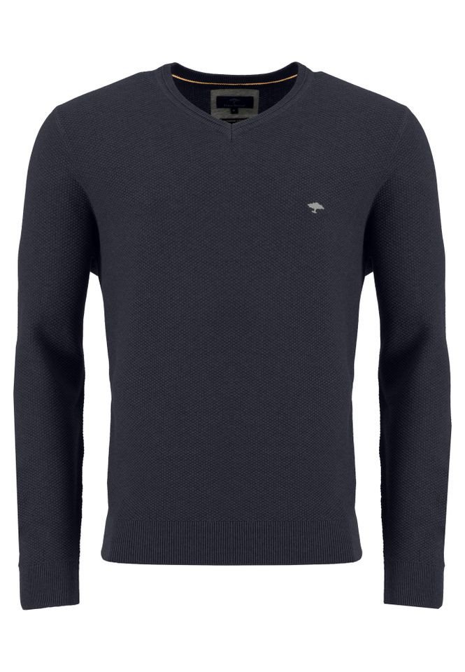 FYNCH-HATTON Strickpullover - Pullover Basic Langarm - Strickpullover von FYNCH-HATTON