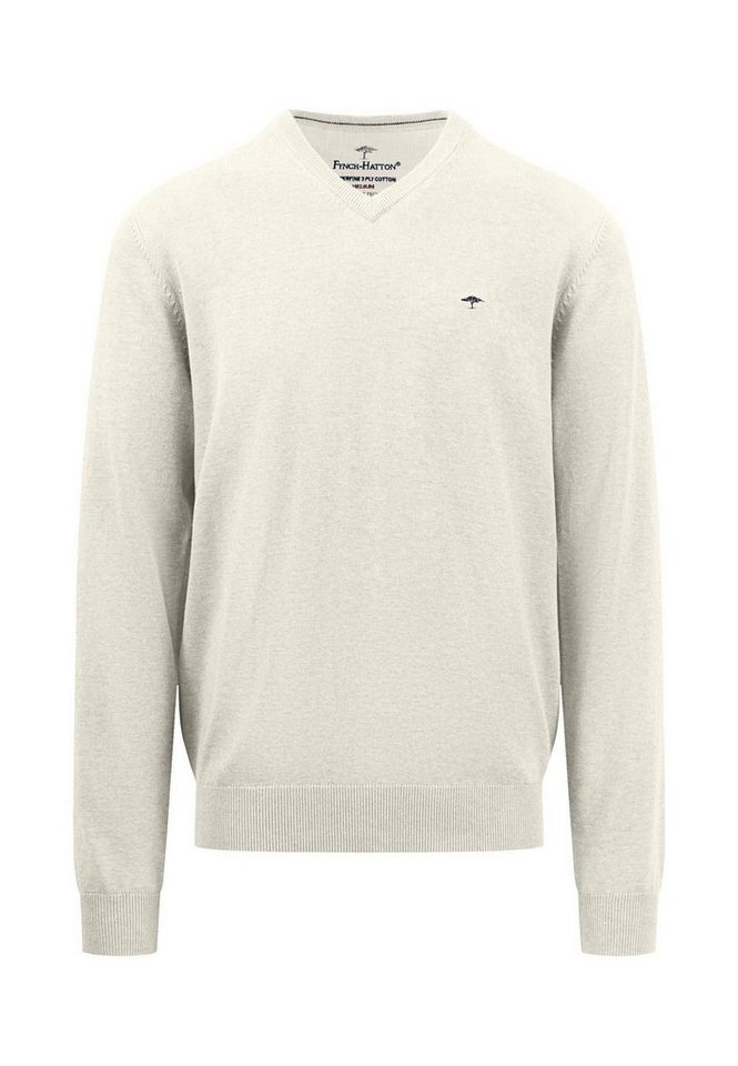 FYNCH-HATTON Strickpullover - V-Neck Pullover Basic Strickpullover - klassisch von FYNCH-HATTON