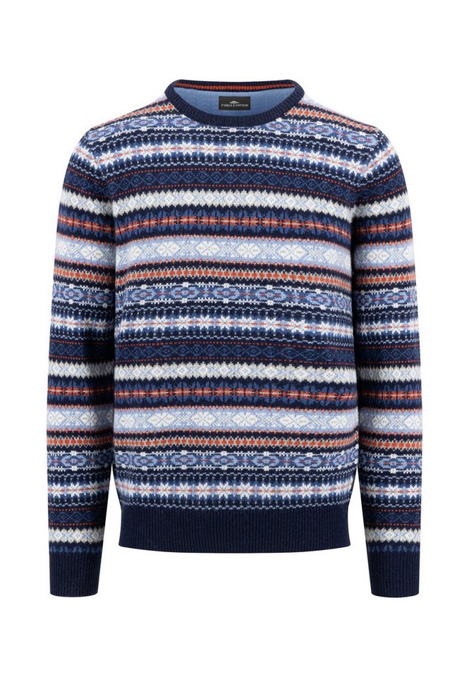 FYNCH-HATTON Strickpullover mit Intarsien Muster von FYNCH-HATTON