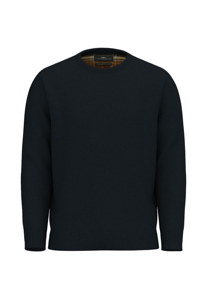 FYNCH-HATTON Strickpullover mit Rippbündchen von FYNCH-HATTON