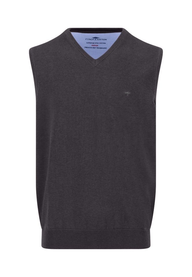 FYNCH-HATTON Strickpullover - Pullunder aus Baumwolle von FYNCH-HATTON