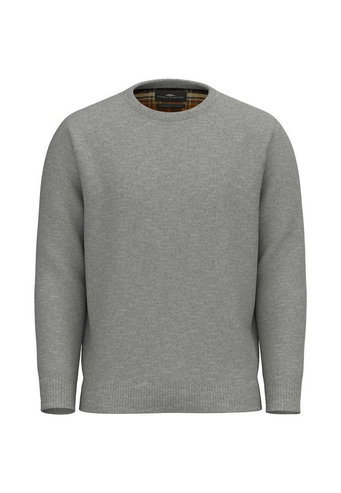 FYNCH-HATTON Strickpullover mit Rippbündchen von FYNCH-HATTON