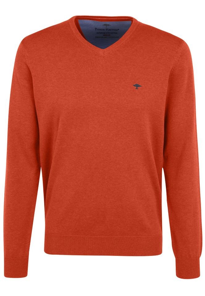 FYNCH-HATTON Strickpullover – V-Neck Pullover – Superfine Qualität von FYNCH-HATTON
