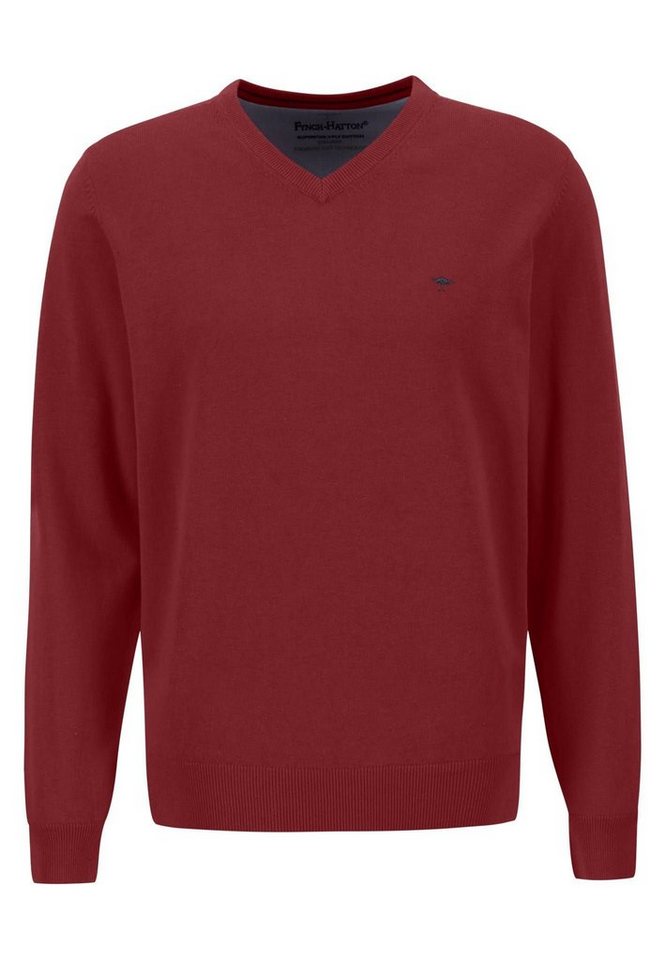 FYNCH-HATTON Strickpullover - V-Neck Pullover - Sweatshirt - klassisch von FYNCH-HATTON