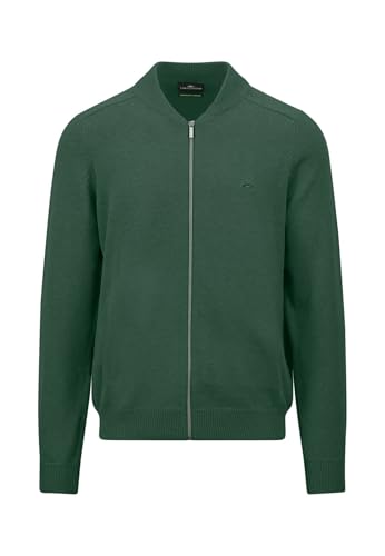 FYNCH-HATTON Strickjacke aus 100% Baumwolle Dark Emerald/L von FYNCH-HATTON