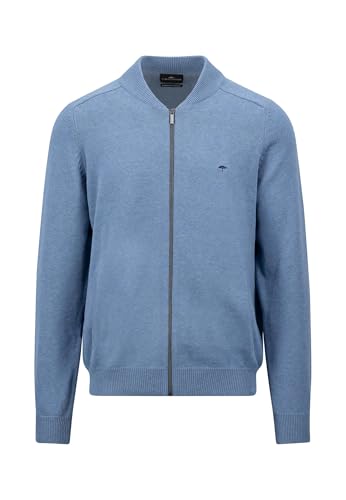 FYNCH-HATTON Strickjacke aus Baumwolle mit Reißverschluss und Baseballkragen Cloud Blue/M FYNCH-HATTON Strickjacke aus Baumwolle mit Reißverschluss und Baseballkragen Cloud Blue/M von FYNCH-HATTON