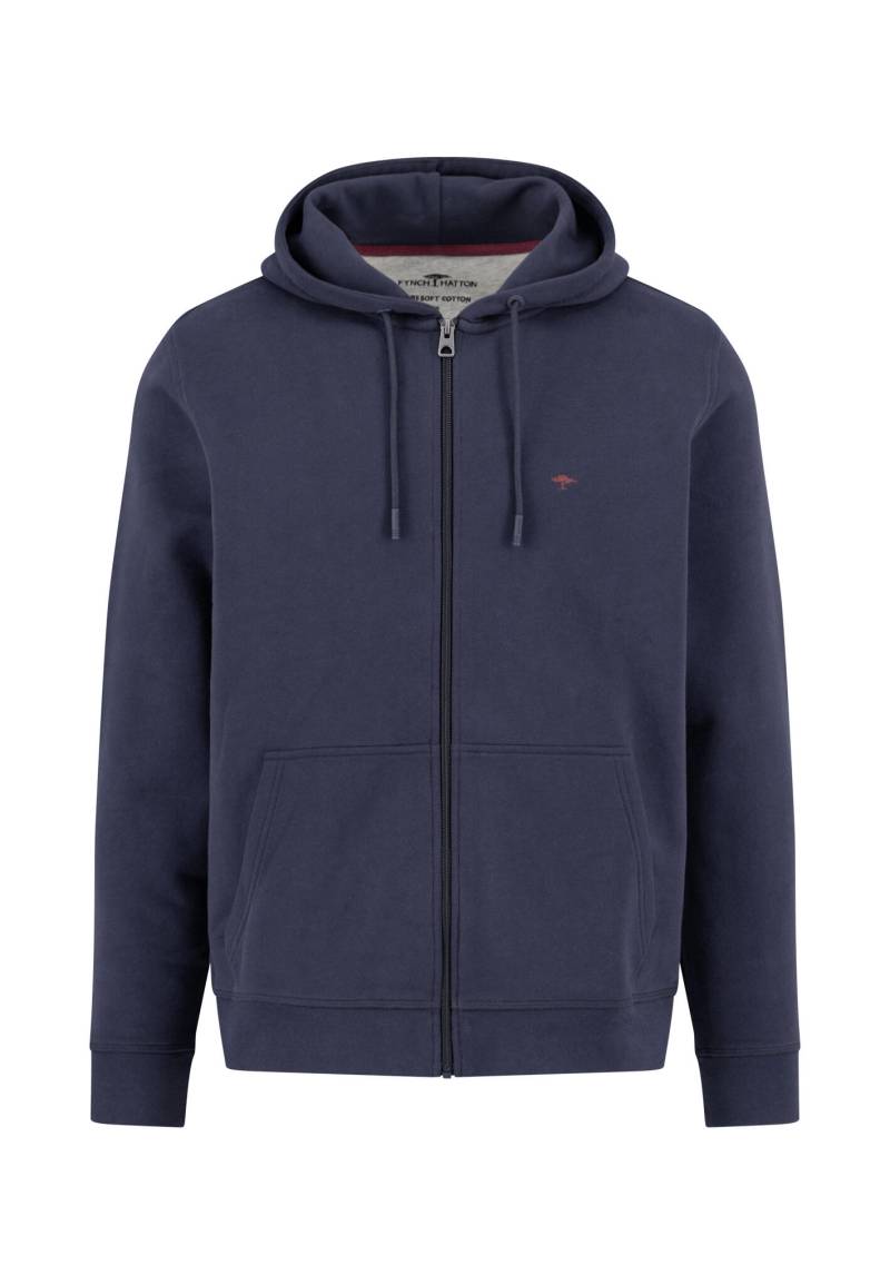 FYNCH-HATTON - Sweat, Hooded Cardigan navy - Gr. - XL von FYNCH-HATTON