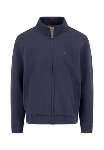 FYNCH-HATTON Sweatjacke aus Baumwolle mit Stehkragen und Reißverschluss Navy/XL von FYNCH-HATTON