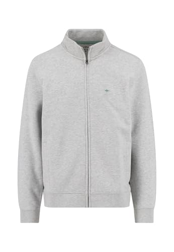 FYNCH-HATTON Sweatjacke aus Baumwolle mit Stehkragen und Reißverschluss medium Grey / 3XL von FYNCH-HATTON