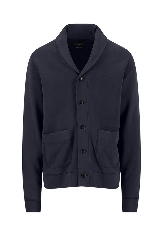 FYNCH-HATTON Sweatshirt Sweat Jacket, Garment Dyed von FYNCH-HATTON