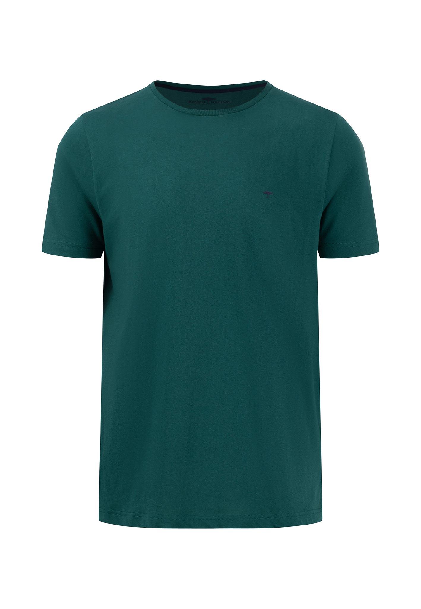FYNCH-HATTON - T-Shirt, Basic dark emerald - Gr. - XXL von FYNCH-HATTON