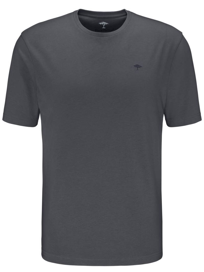 FYNCH-HATTON - T-Shirt, O-Neck asphalt - Gr. - M von FYNCH-HATTON