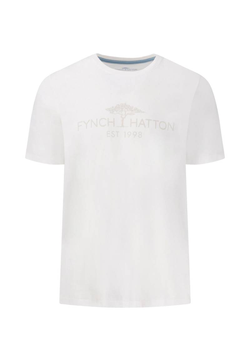 FYNCH-HATTON - T-Shirt, logo new offwhite - Gr. - XXL von FYNCH-HATTON