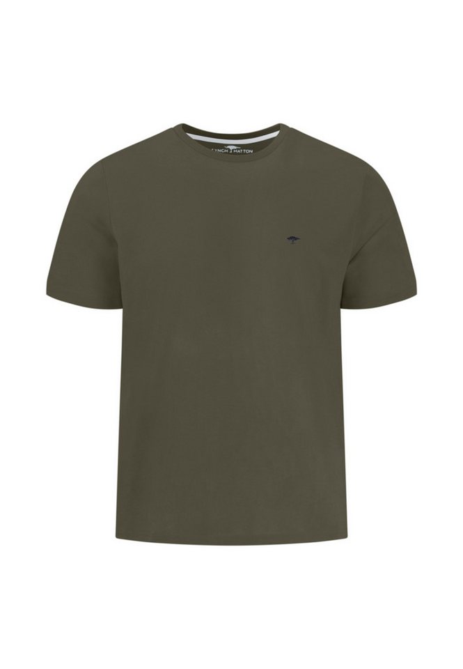 FYNCH-HATTON T-Shirt FYNCH-HATTON Basic T-Shirt (1-tlg) unifarben von FYNCH-HATTON