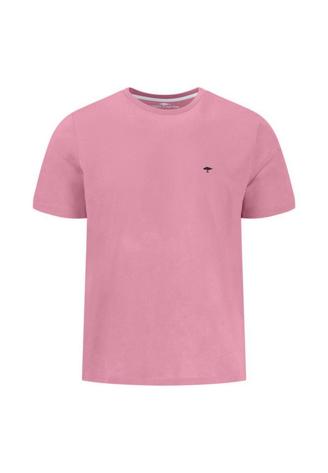FYNCH-HATTON T-Shirt mit Rundhals und Logo-Stickerei von FYNCH-HATTON
