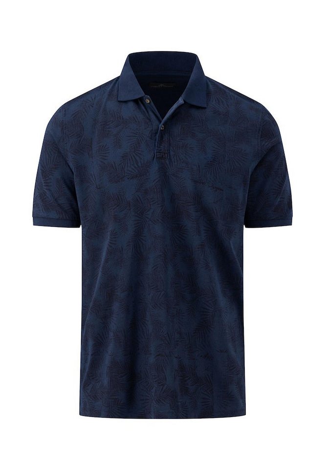 FYNCH-HATTON T-Shirt Fynch-Hatton / He.Polo / Polo Jersey AOP, Washed von FYNCH-HATTON