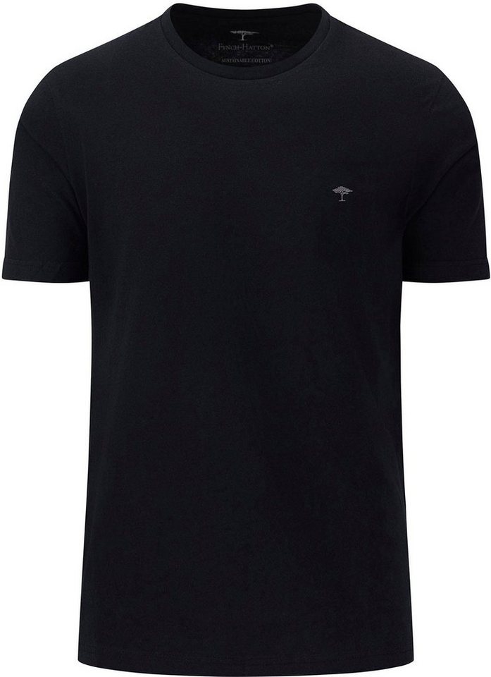 FYNCH-HATTON T-Shirt FYNCH-HATTON Basic T-Shirt (1-tlg) unifarben von FYNCH-HATTON