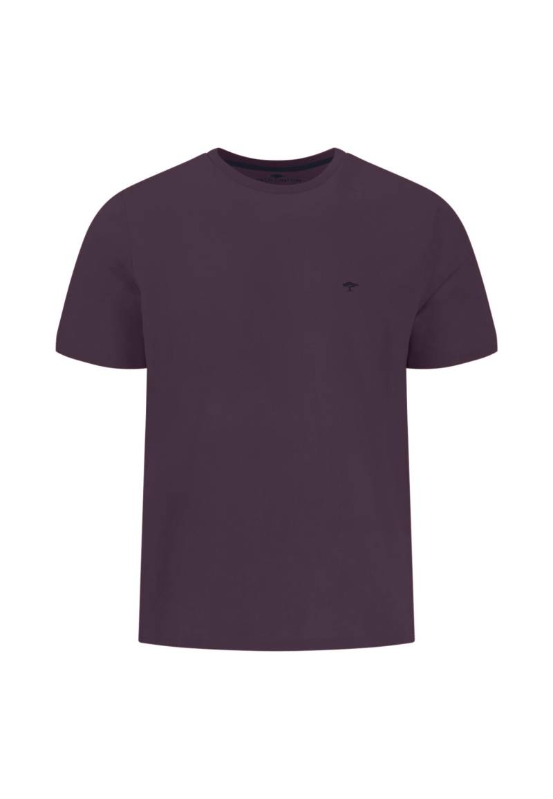 FYNCH-HATTON - T-shirt, basic, single jersey aubergine - Gr. - M von FYNCH-HATTON