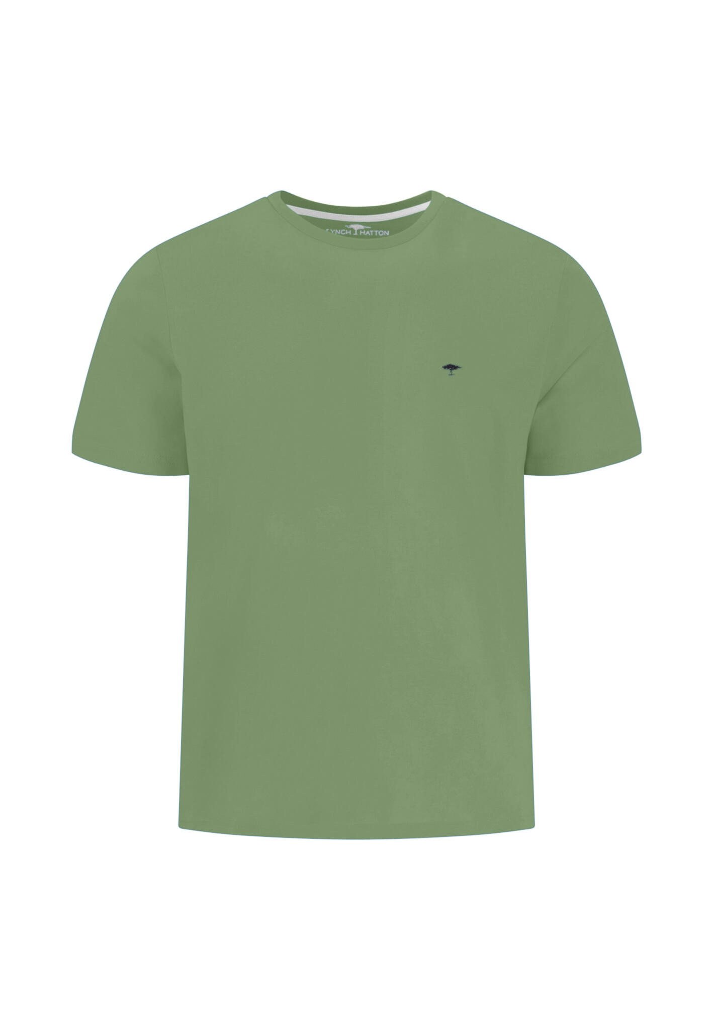 FYNCH-HATTON - T-shirt, basic, single jersey avocado - Gr. - M von FYNCH-HATTON