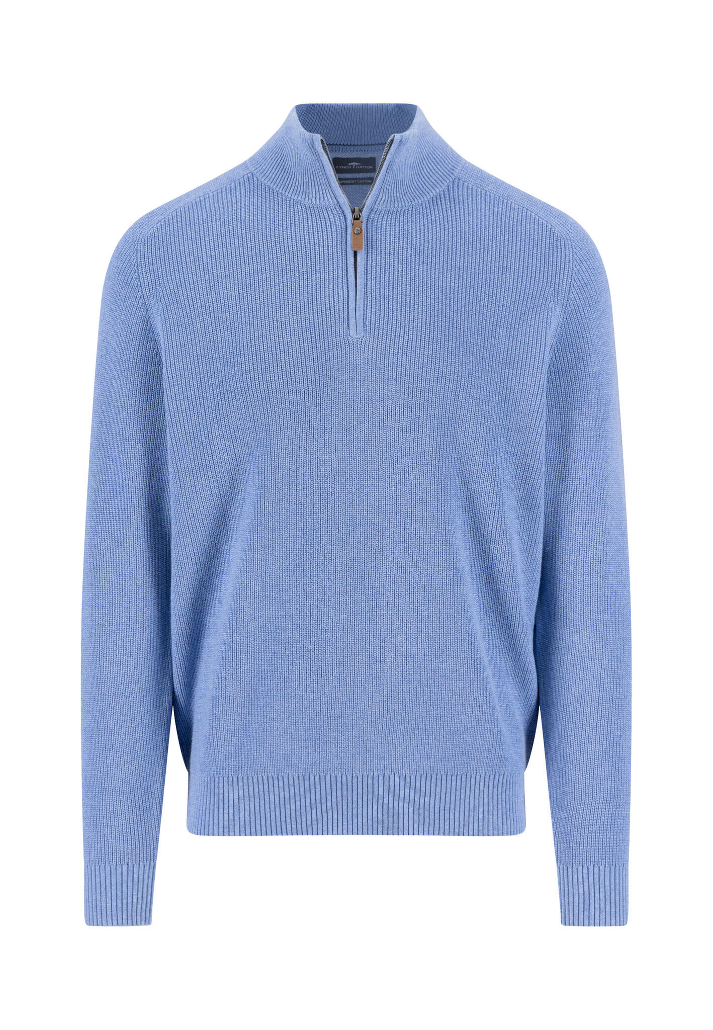 FYNCH-HATTON - Troyer Zip, Structure, Supersoft crystal blue - Gr. - M von FYNCH-HATTON