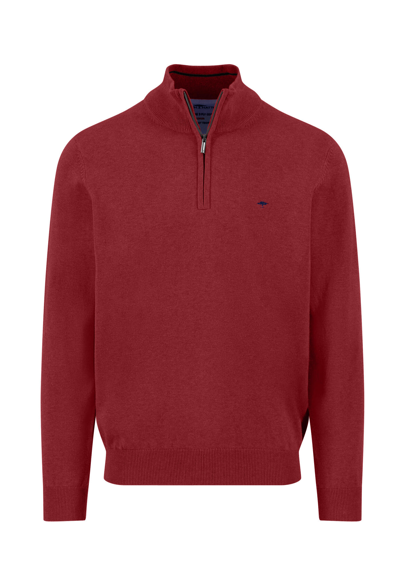 FYNCH-HATTON - Troyer-Zip, Superfine garnet red - Gr. - XL von FYNCH-HATTON