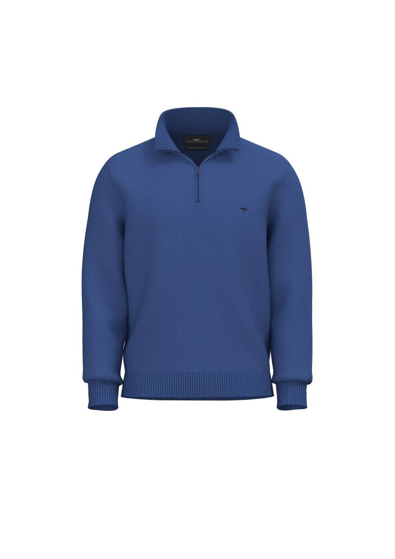 FYNCH-HATTON - Troyer Zip, Supersoft strong blue - Gr. - XL von FYNCH-HATTON