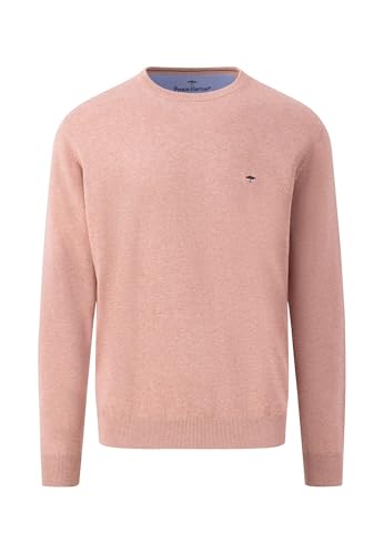 FYNCH-HATTON Weicher Strickpullover mit Rundhalsausschnitt Pale Berry/XXL von FYNCH-HATTON