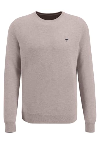 FYNCH-HATTON Weicher Strickpullover mit Rundhalsausschnitt Pale Berry/XXL von FYNCH-HATTON