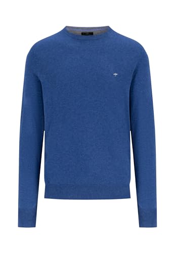 FYNCH-HATTON O-Neck Pullover aus Merino-Kaschmir Wave/XL von FYNCH-HATTON