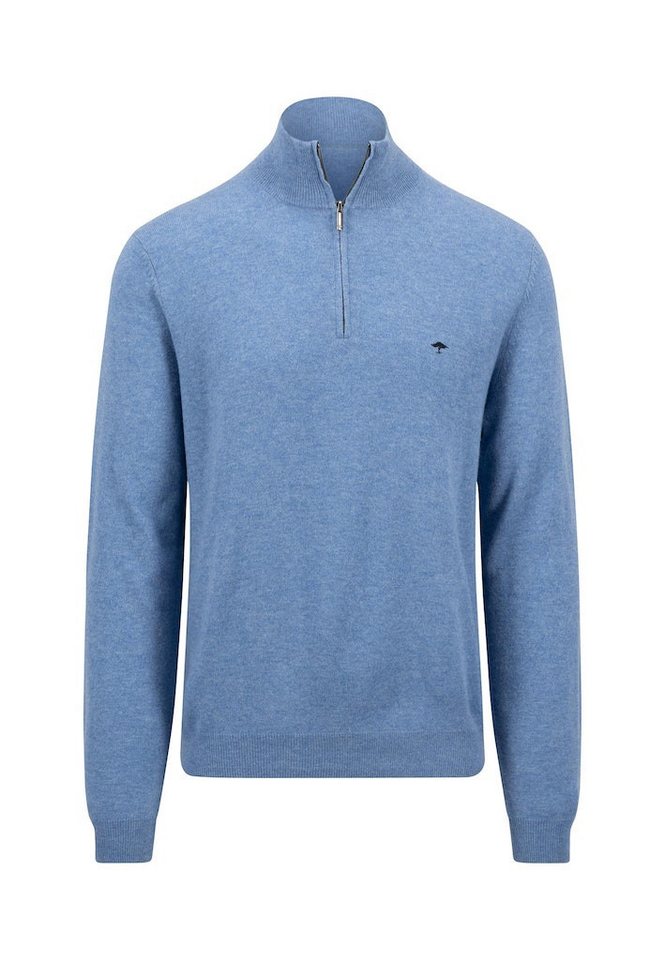 FYNCH-HATTON Wollpullover Fynch-Hatton / He.Pullover / Troyer-Zip, Merino Cashmere von FYNCH-HATTON