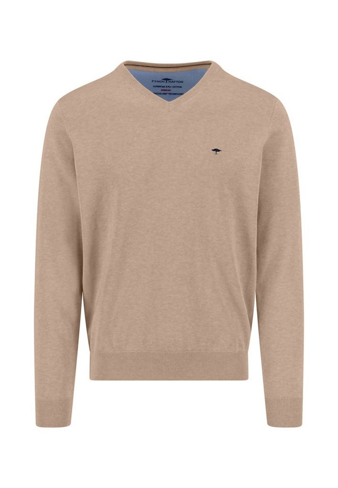 FYNCH-HATTON Wollpullover Fynch-Hatton / He.Pullover / V-Neck, Superfine von FYNCH-HATTON